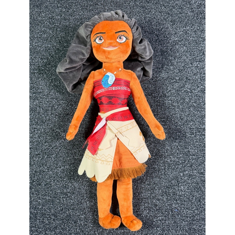 Disney Moana Plush Doll 18 Inch Soft Stuffed Toy Wayfinder Heart of Te Fiti
